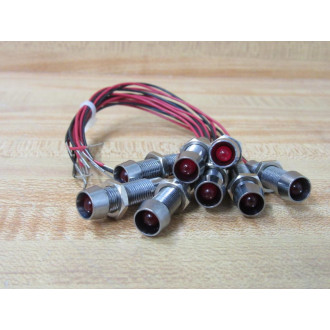 Lighting Comp. L79D-R24-W Indicator Light L79DR24W (Pack of 8) - New No Box