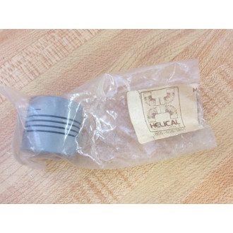 Helical Aluminum Coupling wRadial Set Screw