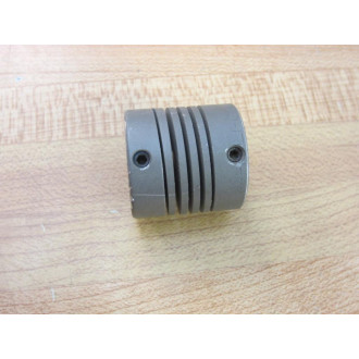Helical Aluminum Coupling wRadial Set Screw