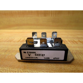 International Rectifier E78996 Bridge Rectifier CH3167 - Used