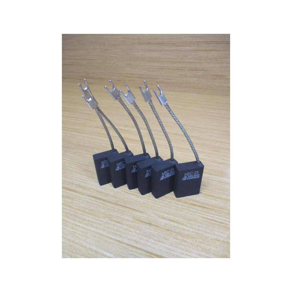 Helwig Carbon MSC-23 Carbon Brush MSC23 (Pack of 6) - New No Box
