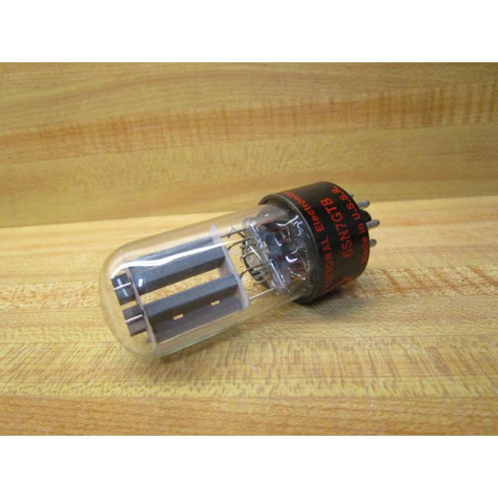 National Electronics 6SN7GTB Vacuum Tube (Pack of 2) - Used