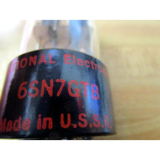 National Electronics 6SN7GTB Vacuum Tube (Pack of 2) - Used