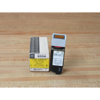 Allen Bradley 800MS-X012AS Square Illum. Pushbutton 800MSX012AS