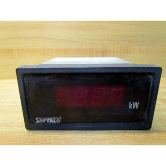 Softal DMA14-32A20R-S3 KW Digital Panel Meter DMA1432A20RS3 - Used