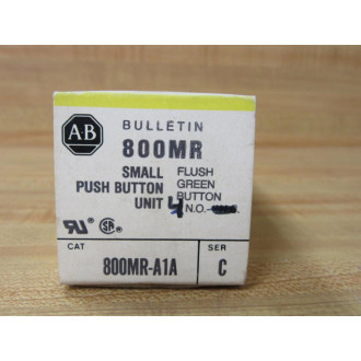 Allen Bradley 800MR-A1A Small Flush Pushbutton Unit 800MRA1A w800M-XA2