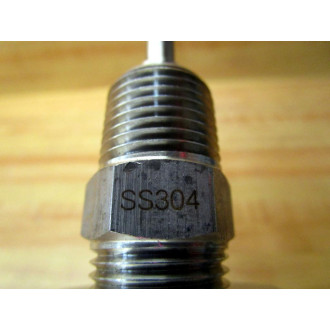 Omega SS304 Thermocouple Probe - New No Box