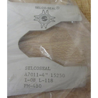 Selco-Seal A7011 4" Steel Trap Gasket A70114 I-08