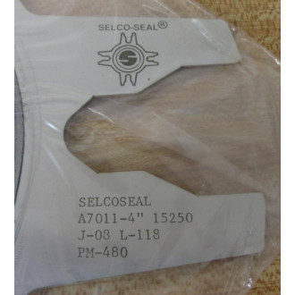 Selco-Seal A7011 4" Steel Trap Gasket A70114 J-08