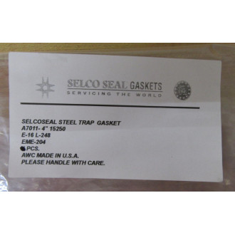 Selco-Seal A7011 4" Steel Trap Gasket A70114