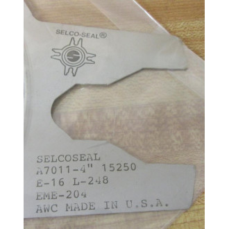 Selco-Seal A7011 4" Steel Trap Gasket A70114