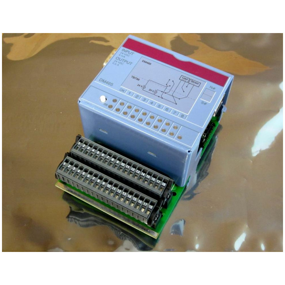 BR Automation 7DM465.7 IO Module 7DM4657 Metronic Rev.K0 wTerminals - New No Box