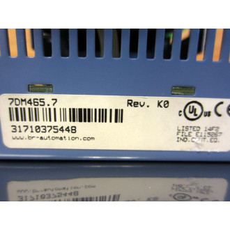 BR Automation 7DM465.7 IO Module 7DM4657 Metronic Rev.K0 wTerminals - New No Box