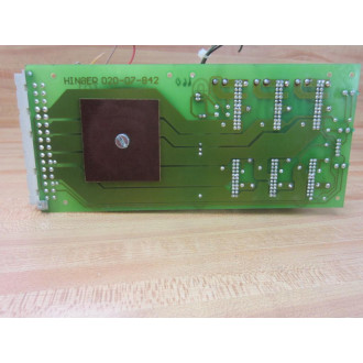 Hinger 020-07-842 CircuitPower Board 02007842 - Used