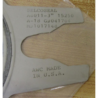 Selco-Seal A7011 3" Steel Trap Gasket A70113 50808