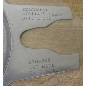 Selco-Seal A7011 3" Steel Trap Gasket A70113 B-13