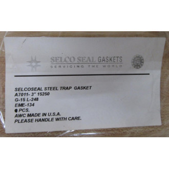 Selco-Seal A7011 3" Steel Trap Gasket A70113