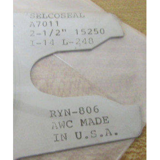 Selco-Seal A7011 2-12" Steel Trap Gasket A7011212
