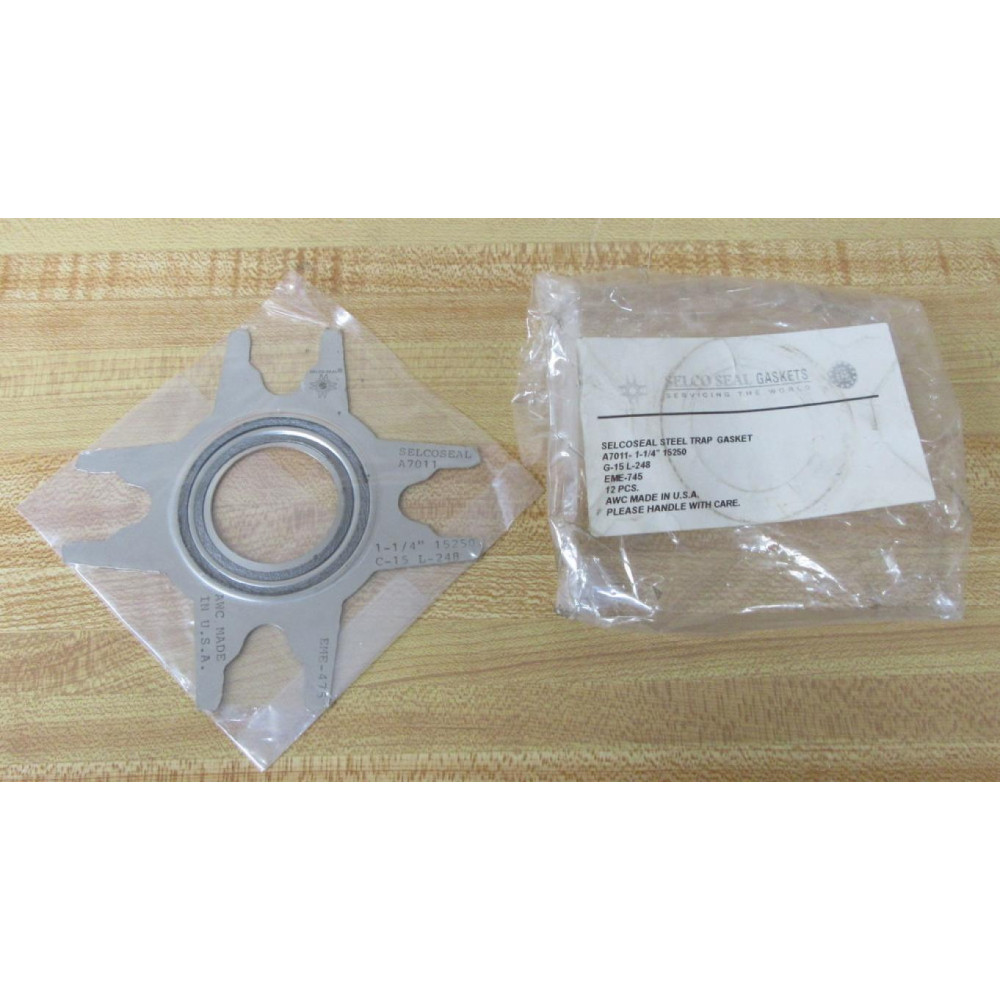 Selco-Seal A7011 1-14" Steel Trap Gasket A7011114 C-15