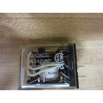 Omron MY4ZN-D2-24V DC Relay MY4ZN-D2-24V Coil 24VDC - Used