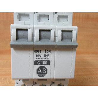 Allen Bradley 1492-CB3G100 Circuit Breaker 1492CB3G100