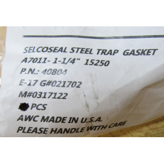 Selco-Seal 40804 Gasket A7011 1-14"