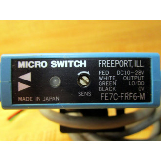 Micro Switch FE7C-FRF6-M Honeywell Amplifier FE7CFRF6M WMounting Brkt. - Used