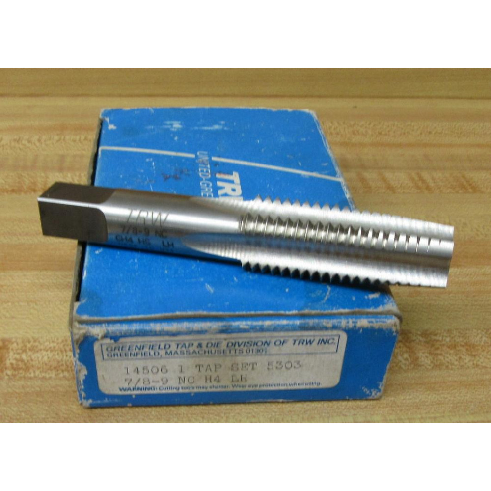 TRWGreenfield 14506 Tap Set 5303 (Pack of 3)