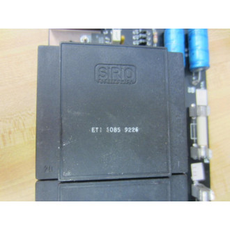 SIEI ECS 1309-2 Sy3 Circuit Board ECS13092 wFuses - Used