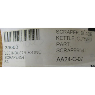 JRLON PS-901-0043-T Scraper Blade 39063 - New No Box