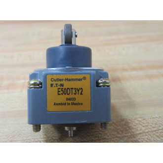 Cutler Hammer E50DT3Y2 Eaton Limit Switch Head wRoller - New No Box