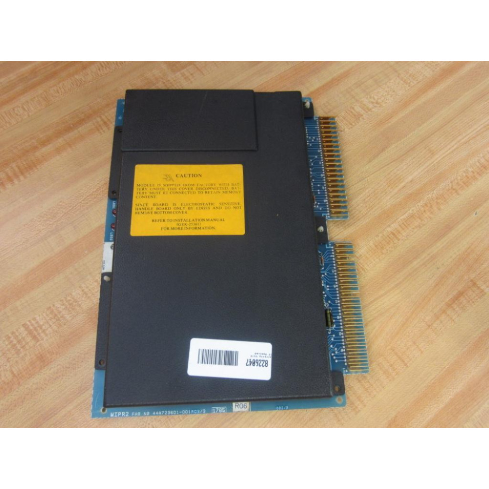 General Electric IC600CB507A WIPR2 Memory Module 44A717589-G01 W2 Covers - Used