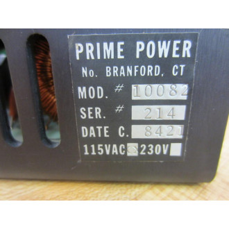 Prime Power 10082 Enclosed Power Supply - Used