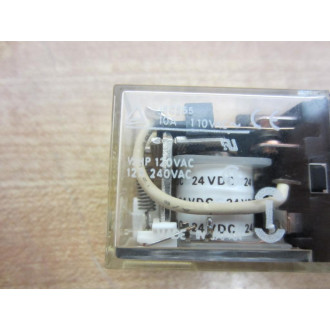 Omron LY2N-D2-24VDC Relay LY2N-D2-24V DC , - New No Box