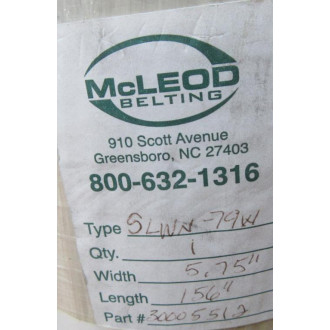 McLeod 30005512 Conveyor Belting