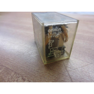 Omron LY2N-D2-24V Relay LY2N-D2-24V DC Coil 24VDC - Used