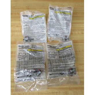 Crosby 1010051 U-Bolt Clips  14" G-450 (Pack of 3)