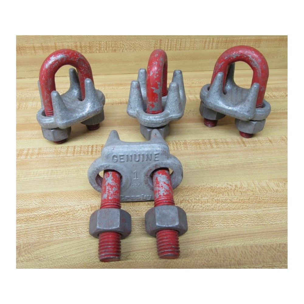 Crosby 1010239 G-450 Wire Rope Clip (Pack of 4) - Used