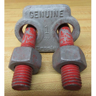 Crosby 1010239 G-450 Wire Rope Clip (Pack of 4) - Used
