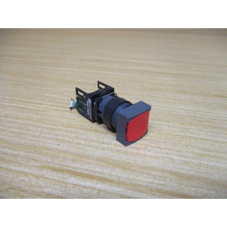 Telemecanique ZB6-Y009 Switch Body 36702 Red,W ZB6-E1B (Pack of 4) - Used