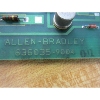 Allen Bradley 636035 Circuit Board 636035-9004 wo Panel - Used