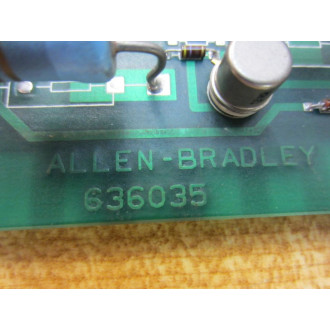 Allen Bradley 636035 Circuit Board 636035-02 Rev.4 - Used
