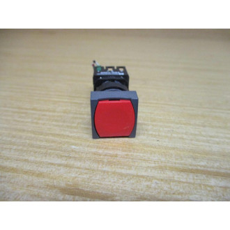 Telemecanique ZB6-Y009 Switch Body 36702 Red,W ZB6-E1B (Pack of 4) - Used
