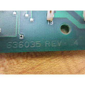 Allen Bradley 636035 Circuit Board 636035-02 Rev.4 - Used