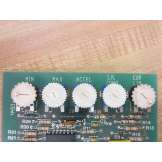 Dart Controls A-4-1918D 250 DC Drive Card A41918D wDaughter Bd - Used