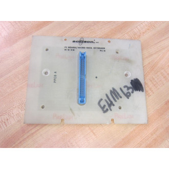 Acrison M-4-418 Micro-Data Keyboard M4418 PCB - Used