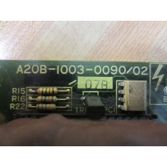 Fanuc A20B-1003-0090 Servo Drive PCB A20B-1003-009002 A20B-1003-009002A - Used