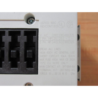 Siemens 3RT1054-1AP36 Contactor 3RT10541AP36