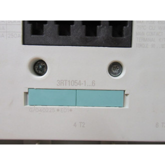 Siemens 3RT1054-1AP36 Contactor 3RT10541AP36