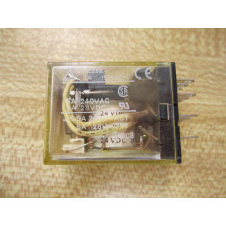 Omron MY4N-D2-24V DC Relay MY4N-D2-24-VDC - New No Box